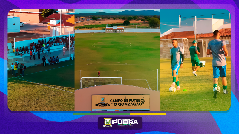 Retomada das atividades no Campo Municipal O Gonzagão marca nova fase após amplas m...