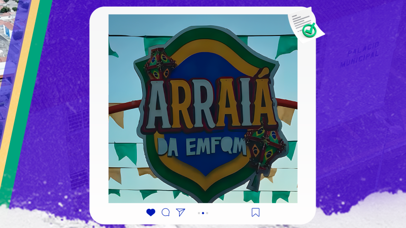 Arraiá da Escola Municipal celebrou cultura e tradição em Ipueira
