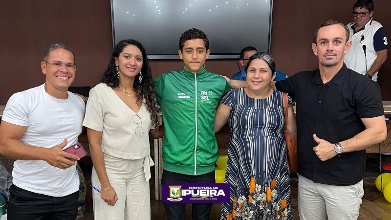 Atleta de Ipueira representará o RN nos JEB’s 2025 em Uberlândia-MG