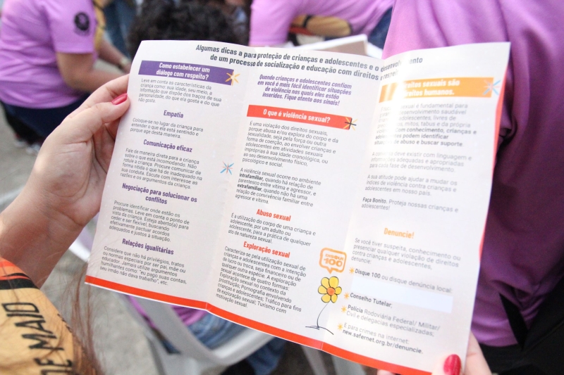Ipueira se une no encerramento da Semana do 18 de Maio com caminhada simbólica